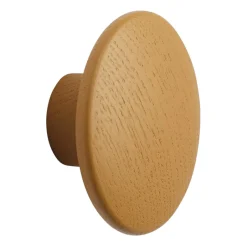 Muuto Koukut & Vaateripustimet^Dots wood -koukku burnt orange, Ø 6,5 cm