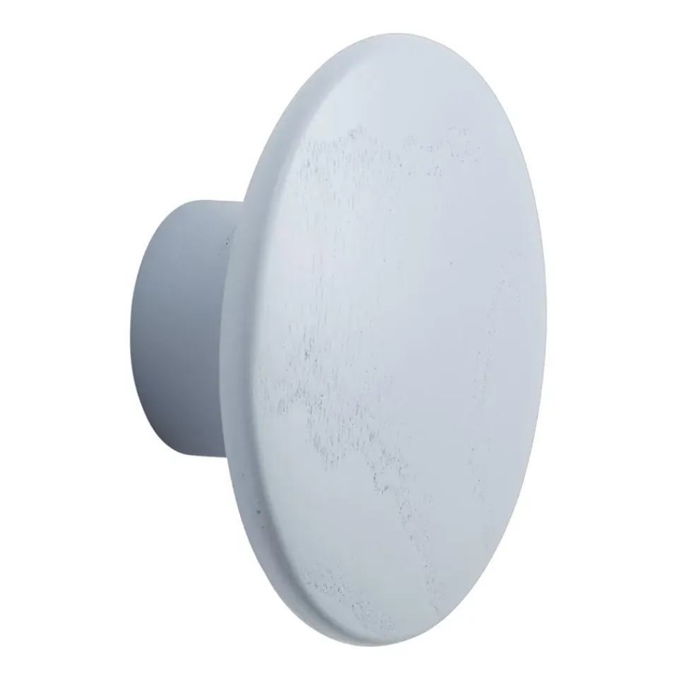 Muuto Koukut & Vaateripustimet^Dots wood -koukku light blue, Ø 6,5 cm