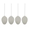 Cooee Design Pääsiäiskoristeet^Easter Deco -muna pääsiäiskoriste 4-pakkaus, Hiekka