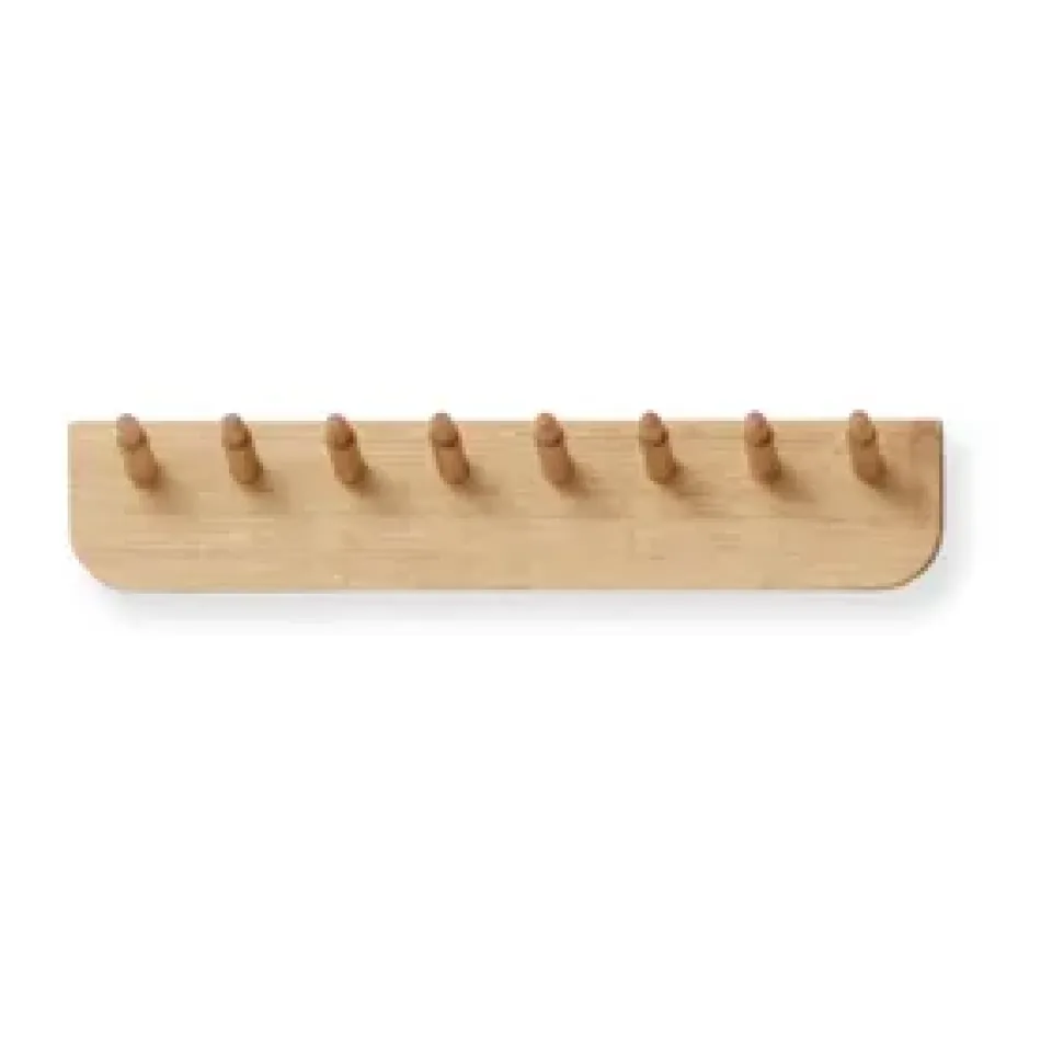 Form & Refine Vaatelineet & Henkarit^Echo koukkulista 40 cm, Valkoinen tammi