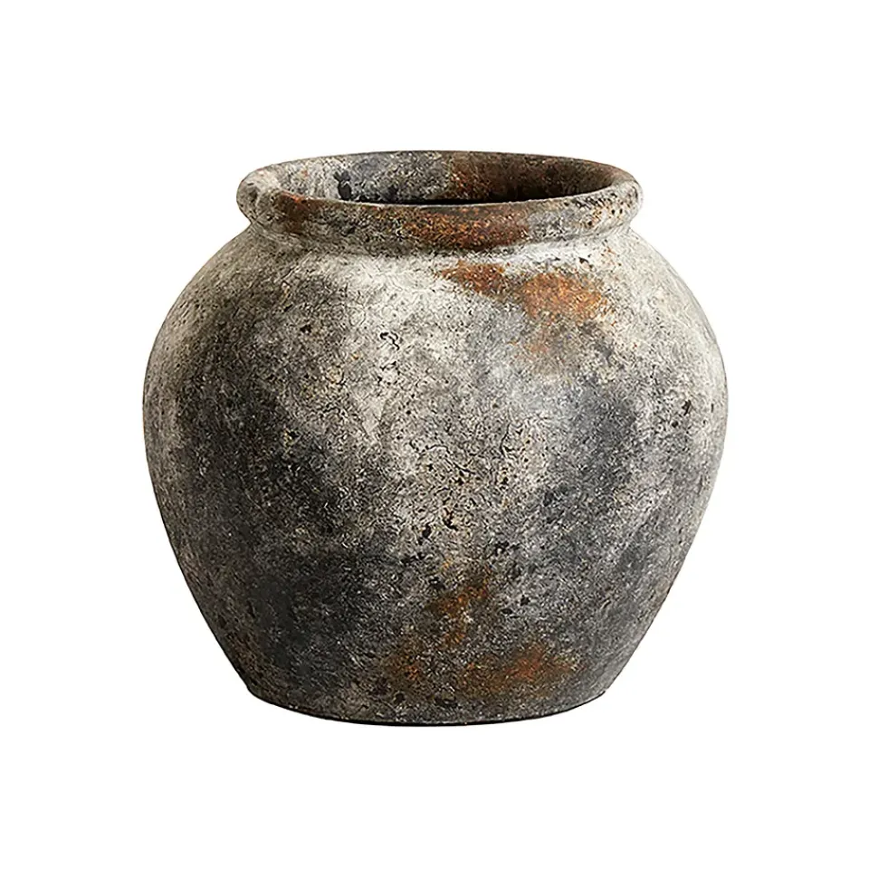 MUUBS Ruukut^Echo ruukku Ø30 cm k25 cm, Ruoste-harmaa