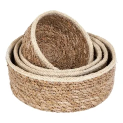 Dixie Säilytyskorit^Emil seagrass kori small 4-pack, Luonto-valkoinen