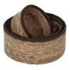 Dixie Säilytyskorit^Emil seagrass kori small 4-pack, Luonnonvärinen-ruskea