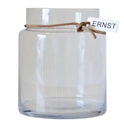 ERNST Maljakot^lasimaljakko K22,5 cm Ø 12,5 cm, kirkas