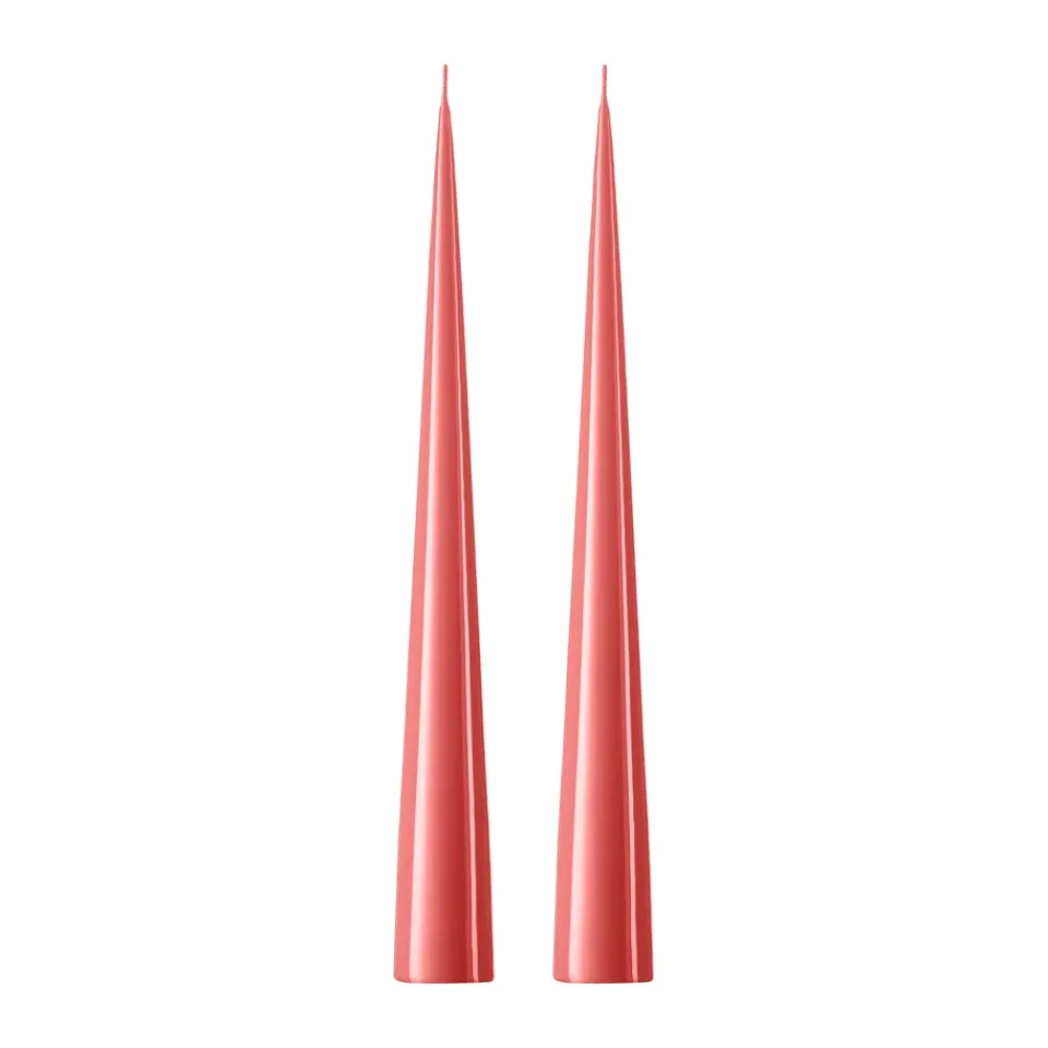 Ester & erik Kynttilät^-kartiokynttilä 37 cm, 2-pakkaus lakattu, Coral reef 26