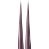 Ester & erik Kynttilät^-kartiokynttilä 37 cm, 2-pakkaus lakattu, Muted mauve 42-0