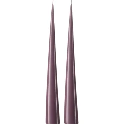 Ester & erik Kynttilät^-kartiokynttilä 37 cm, 2-pakkaus lakattu, Muted mauve 42-0