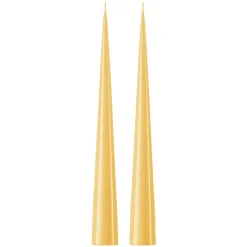 Ester & erik Kynttilät^-kartiokynttilä 37 cm, 2-pakkaus lakattu, Pale ginger 14-0