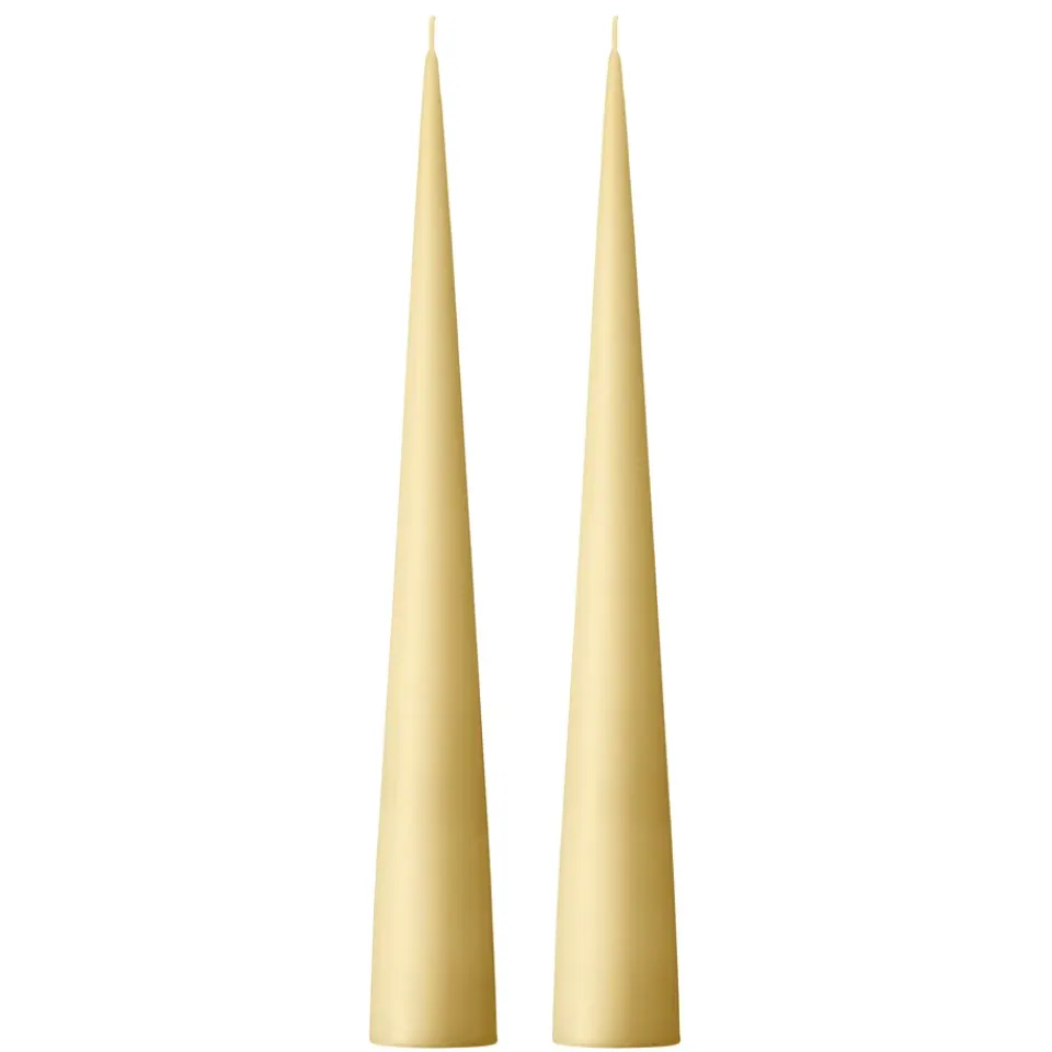 Ester & erik Kynttilät^-kartiokynttilä 37 cm, 2-pakkaus matta, Pale ginger 14