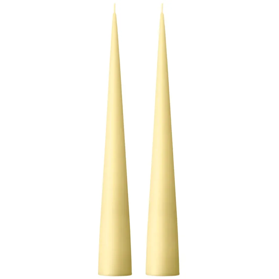 Ester & erik Kynttilät^-kartiokynttilä 37 cm, 2-pakkaus matta, Buttermilk 17