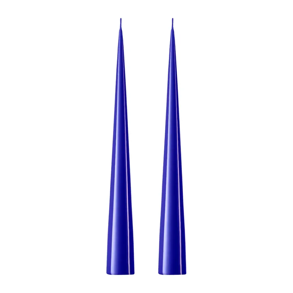 Ester & erik Kynttilät^-kartiokynttilä 37 cm, 2-pakkaus lakattu, Cornflower 48