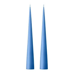 Ester & erik Kynttilät^-kartiokynttilä 37 cm, 2-pakkaus matta, Moon blue 37