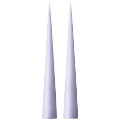 Ester & erik Kynttilät^-kartiokynttilä 37 cm, 2-pakkaus matta, Airy violet 12