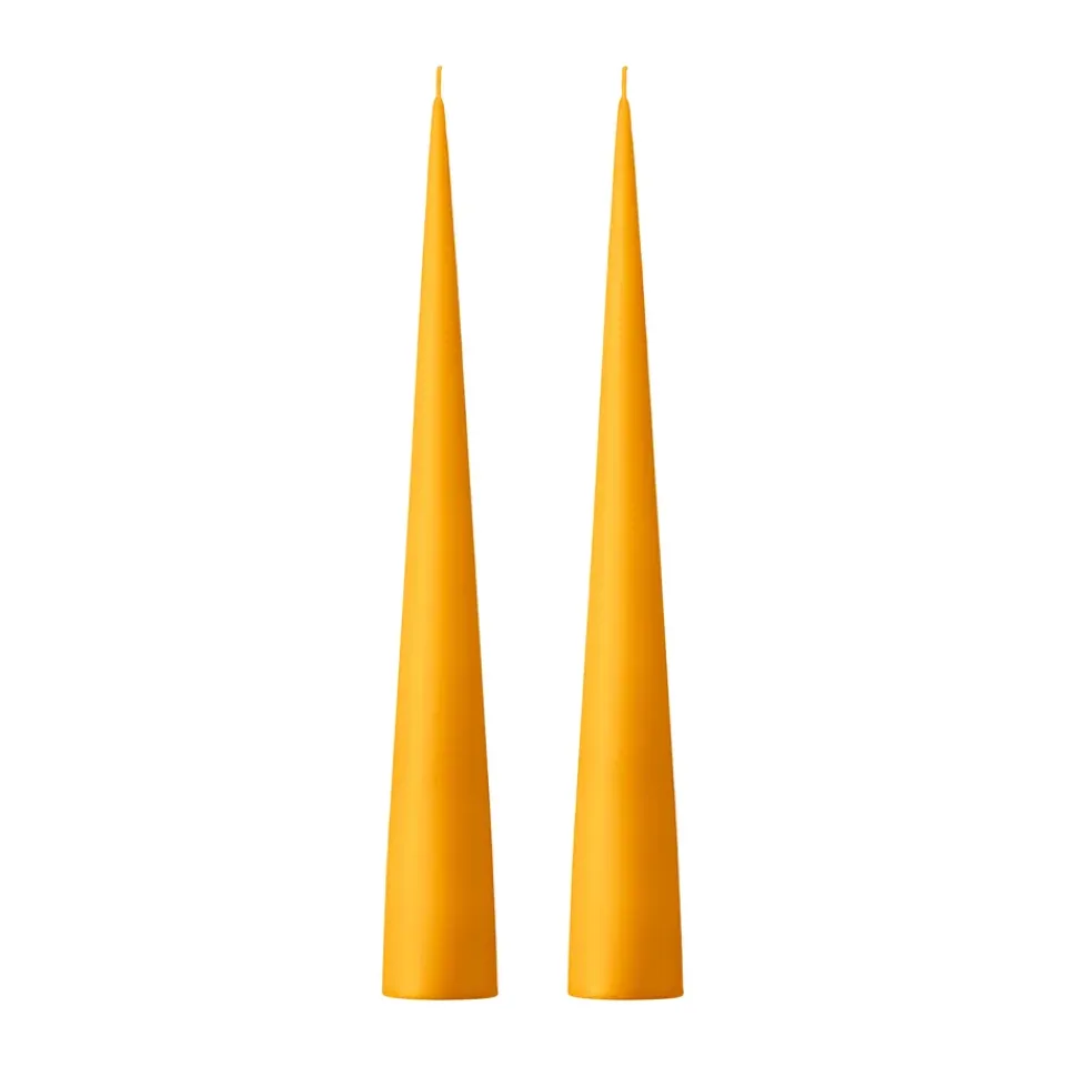 Ester & erik Kynttilät^-kartiokynttilä 37 cm, 2-pakkaus matta, 85 Mango