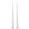 Ester & erik Kynttilät^-kartiokynttilä 37 cm, 2-pakkaus lakattu, Pure white 31-0