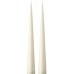 Ester & erik Kynttilät^-kartiokynttilä 37 cm, 2-pakkaus lakattu, Ivory 06-0