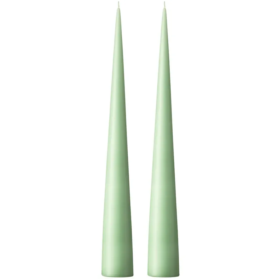Ester & erik Kynttilät^-kartiokynttilä 37 cm, 2-pakkaus matta, Eucalyptus 66