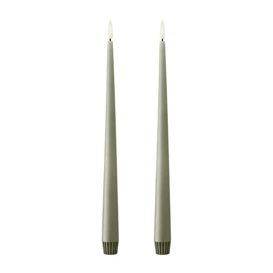 Ester & erik Led-Kynttilät^kruunukynttilä LED 2 kpl, 69 Artichoke , 30 cm