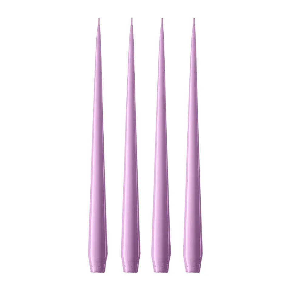 Ester & erik Kynttilät^-kynttilä, 4-pakkaus lakattu, Crocus delight 07, 32 cm