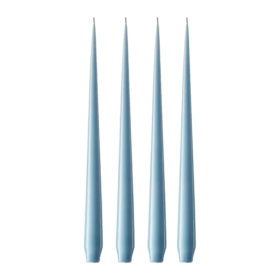 Ester & erik Kynttilät^-kynttilä, 4-pakkaus lakattu, Moon blue 37, 32 cm