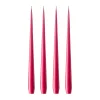 Ester & erik Kynttilät^-kynttilä, 4-pakkaus lakattu, Deep pink 41/2, 42 cm
