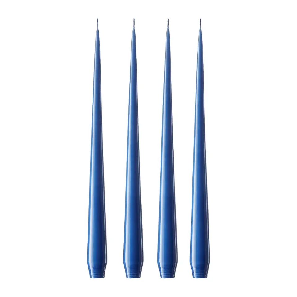 Ester & erik Kynttilät^-kynttilä, 4-pakkaus lakattu, Cornflower 48, 42 cm
