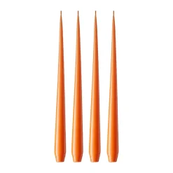 Ester & erik Kynttilät^-kynttilä, 4-pakkaus lakattu, Mild orange 16, 32 cm