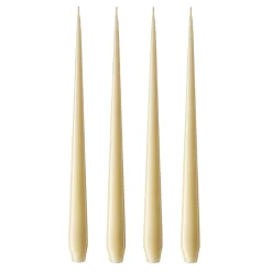 Ester & erik Kynttilät^-kynttilä, 4-pakkaus lakattu, Pale ginger 14-0, 42 cm