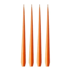Ester & erik Kynttilät^-kynttilä, 4-pakkaus lakattu, Mild orange 16, 42 cm