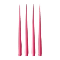 Ester & erik Kynttilät^-kynttilä, 4-pakkaus lakattu, Clear pink 41, 32 cm