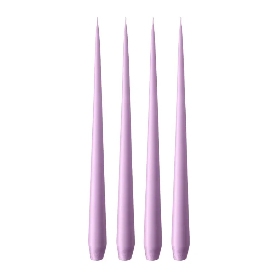 Ester & erik Kynttilät^-kynttilä, 4-pakkaus matta, Crocus delight 07, 42 cm