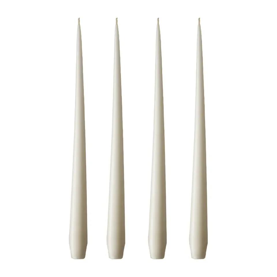 Ester & erik Kynttilät^-kynttilä, 4-pakkaus matta, ivory, 32 cm