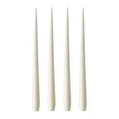 Ester & erik Kynttilät^-kynttilä, 4-pakkaus lakattu, ivory, 42 cm