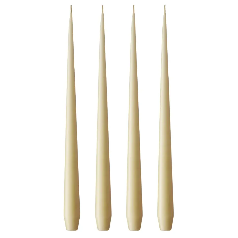 Ester & erik Kynttilät^-kynttilä, 4-pakkaus matta, Pale ginger 14, 42 cm