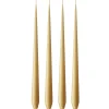 Ester & erik Kynttilät^-kynttilä, 4-pakkaus matta, beige 14/2, 32 cm