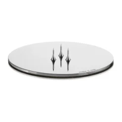 Ester & erik Kynttilälyhdyt & Kynttilävadit^kynttilälautanen Ø9 cm kiiltävä, Silver