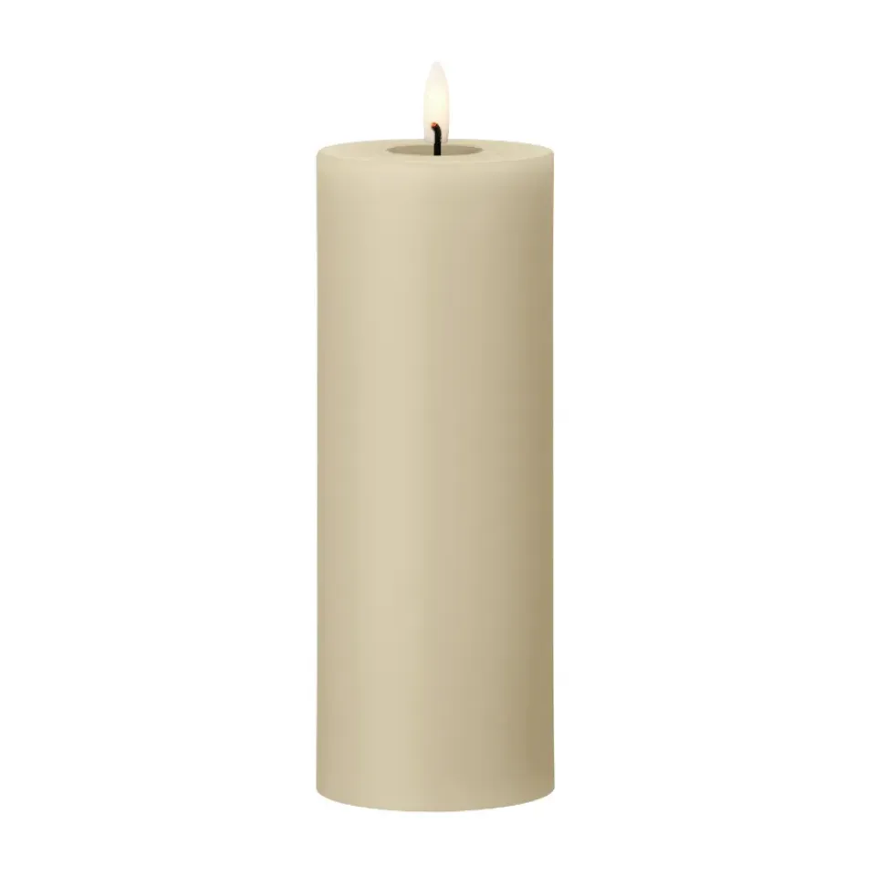 Ester & erik Led-Kynttilät^LED-pöytäkynttilä, 14 Pale ginger, 20 cm