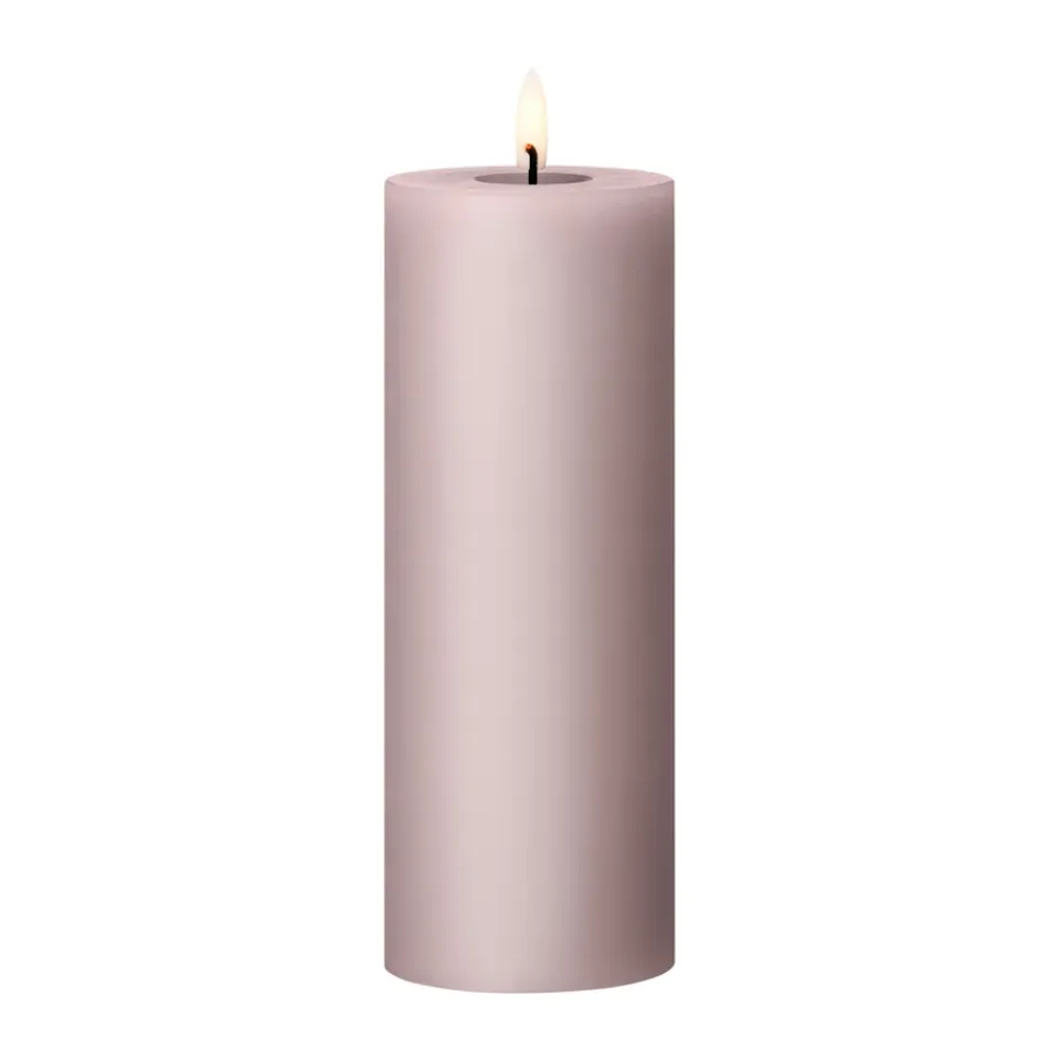 Ester & erik Led-Kynttilät^LED-pöytäkynttilä, 52 Soft Rose, 20 cm