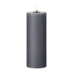 Ester & erik Led-Kynttilät^LED-pöytäkynttilä, 74 Dark Slate, 20 cm