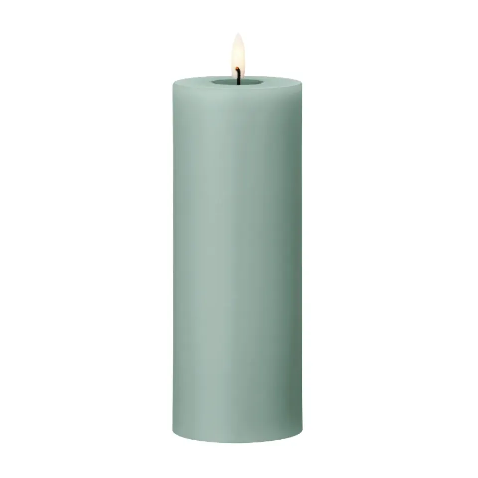Ester & erik Led-Kynttilät^LED-pöytäkynttilä, 67 Jade stone, 20 cm