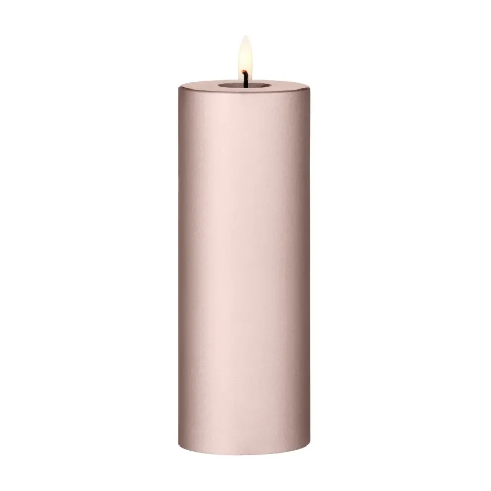 Ester & erik Led-Kynttilät^LED-pöytäkynttilä, 94 Champagne Metallic, 20 cm