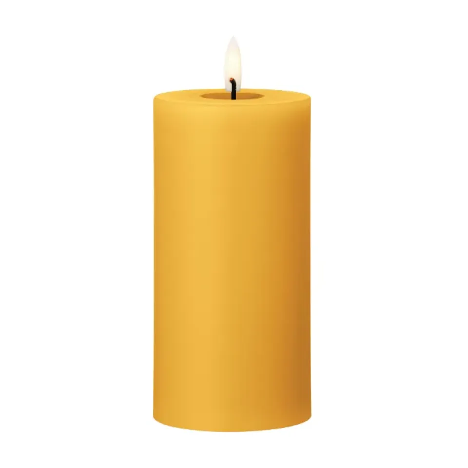 Ester & erik Led-Kynttilät^LED-pöytäkynttilä, 85 Mango, 15 cm