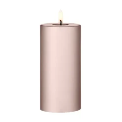 Ester & erik Led-Kynttilät^LED-pöytäkynttilä, 94 Champagne Metallic, 15 cm