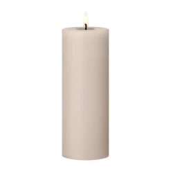Ester & erik Led-Kynttilät^LED-pöytäkynttilä, 22 Linen Grey, 20 cm