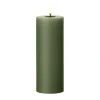 Ester & erik Led-Kynttilät^LED-pöytäkynttilä, 70 Green Soil, 20 cm