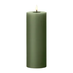 Ester & erik Led-Kynttilät^LED-pöytäkynttilä, 70 Green Soil, 20 cm