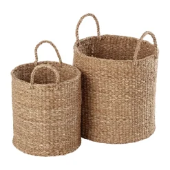 Dixie Säilytyskorit^Esther cylinder säilytyskori kahvalla 2-pakkaus, Natural