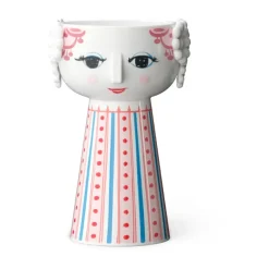 Bjørn Wiinblad Kynttilälyhdyt & Kynttilävadit^Eva kynttilänjalka 14 cm, Punainen
