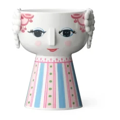 Bjørn Wiinblad Kynttilälyhdyt & Kynttilävadit^Eva kynttilänjalka 9,5 cm, Rosa