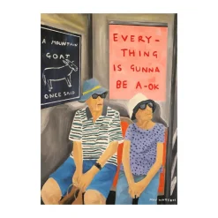 Paper Collective Julisteet^Everything Is Gunna Be OK juliste, '50x70 cm'